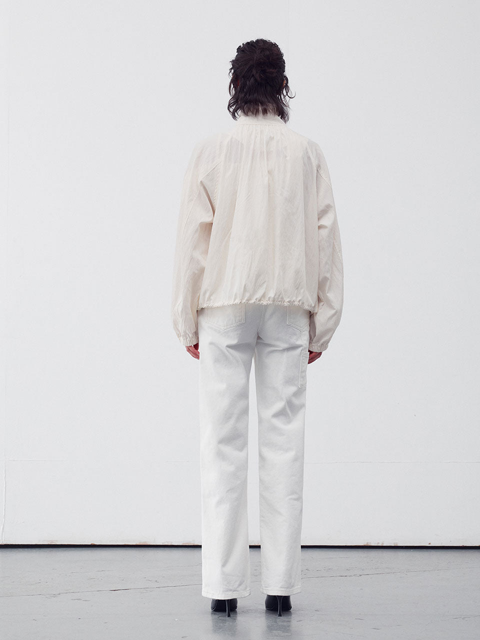 High-neck buttoned jumper - fasfas