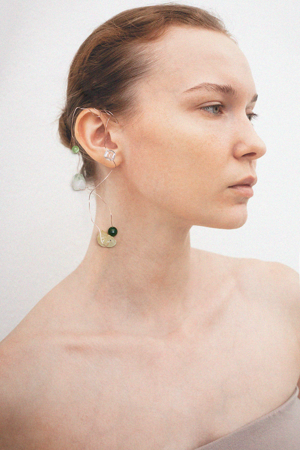 Kalaf necklace green - fasfas