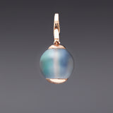 Moonstone velvet choker necklace (1.8cm) - fasfas