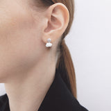 Natural crystal savanna earrings(clip-on earrings) - fasfas