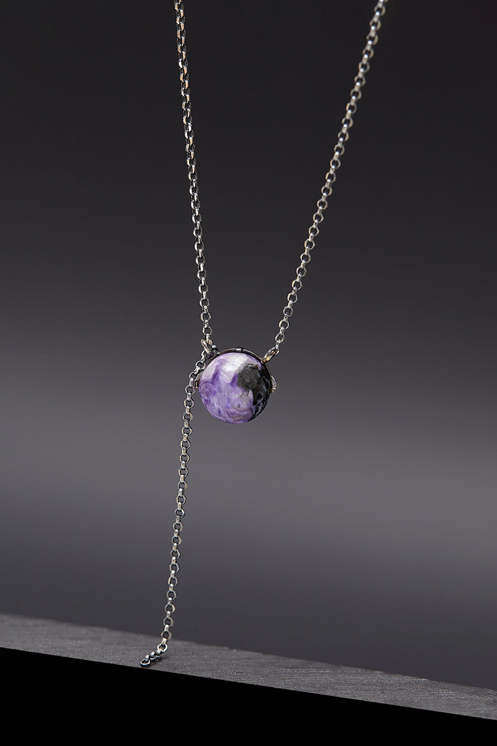 Charoite single flow (10mm) - fasfas