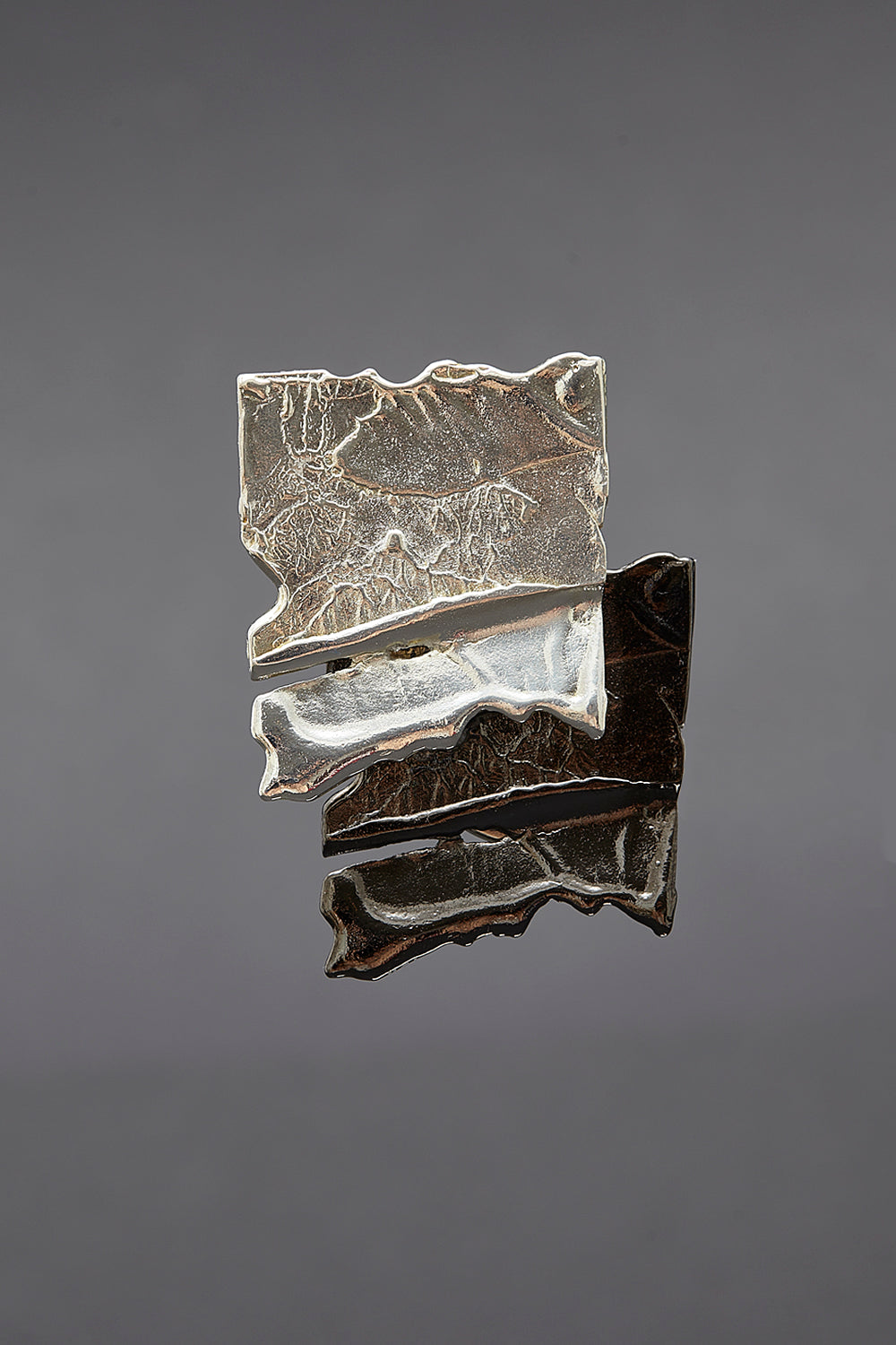 De twin silver brooch - fasfas