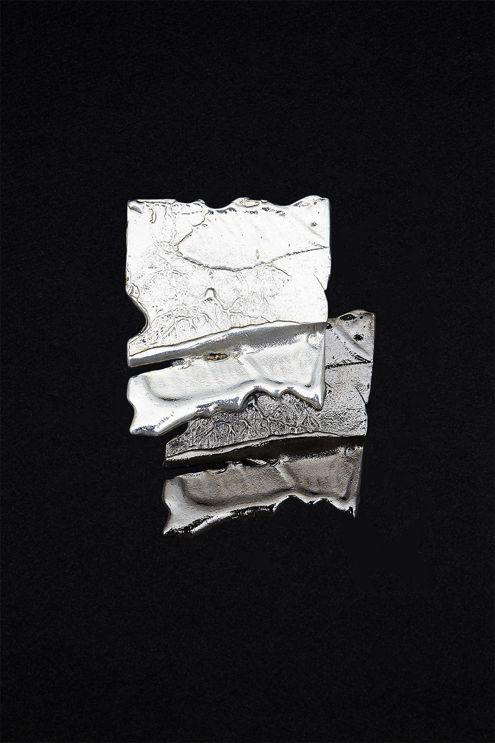 De twin silver brooch - fasfas