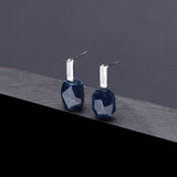 Kyanite kalahari earrings(clip-on earrings) - fasfas