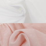 Swan embroidered a line blouse white
