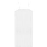 Ruffle ribbon detail maxi dress