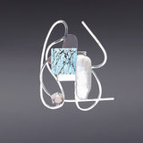 Dancing objet No.9 brooch silver - fasfas