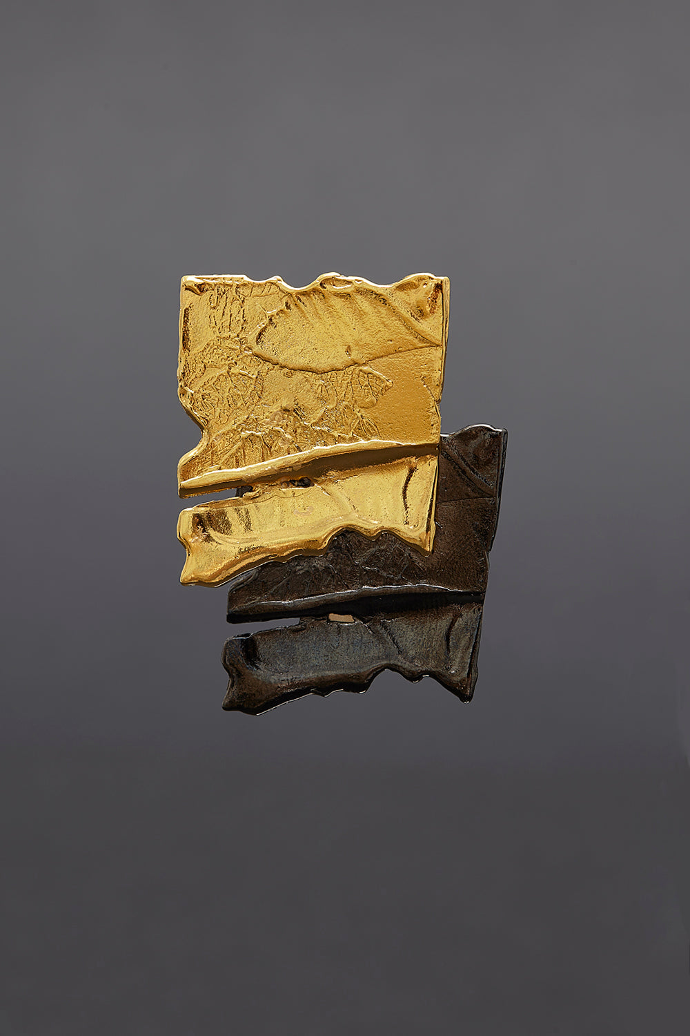 De twin gold brooch - fasfas