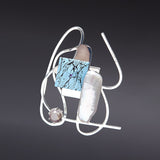 Dancing objet No.9 brooch silver - fasfas