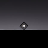 6mm cube onyx core poise earrings(clip-on-option) - fasfas
