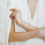 Two-way shell pearl necklace - fasfas