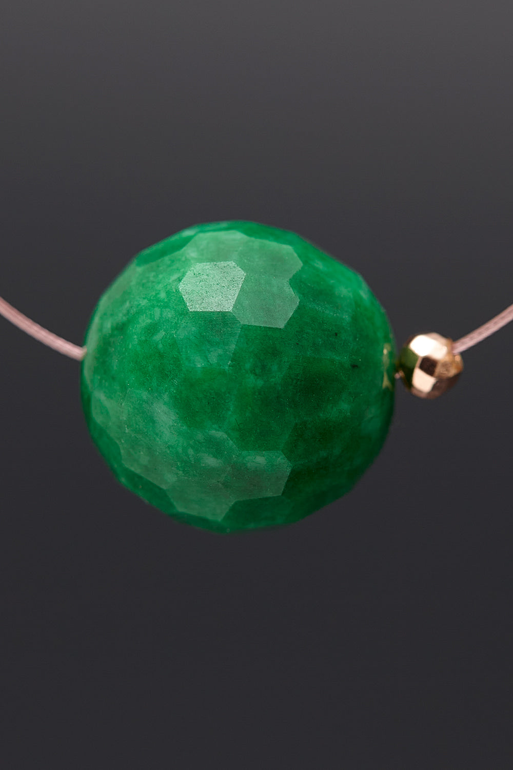 Jade singular necklace - fasfas