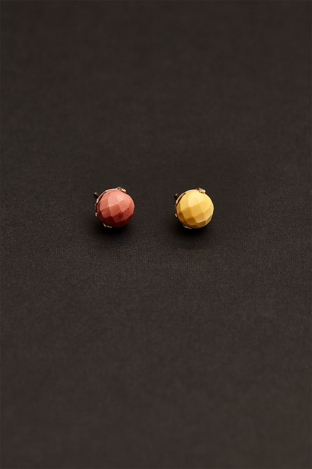 8mm mookaite earrings(clip-on-option) - fasfas