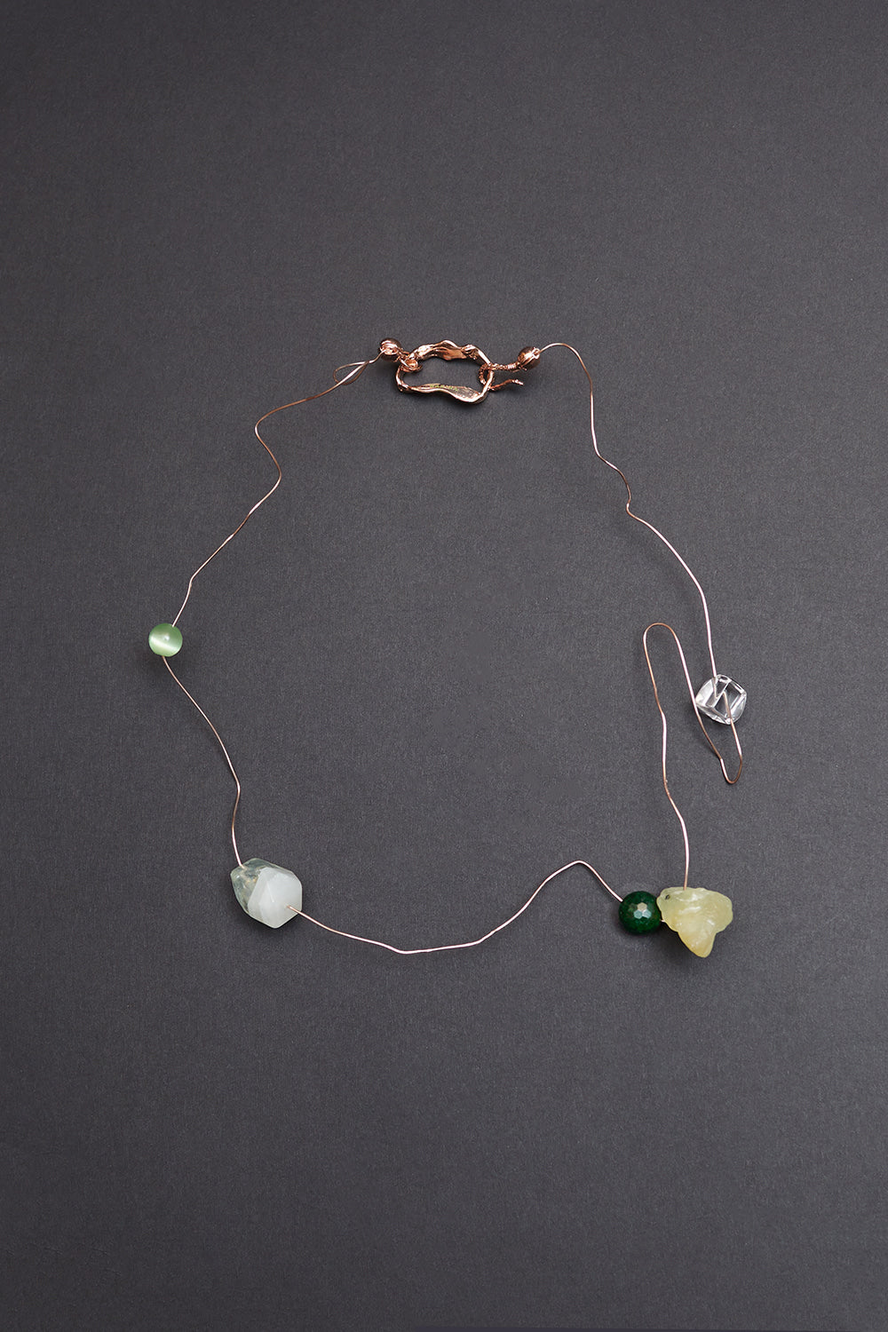 Kalaf necklace green - fasfas