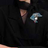 Dancing objet No.17 brooch rosegold - fasfas