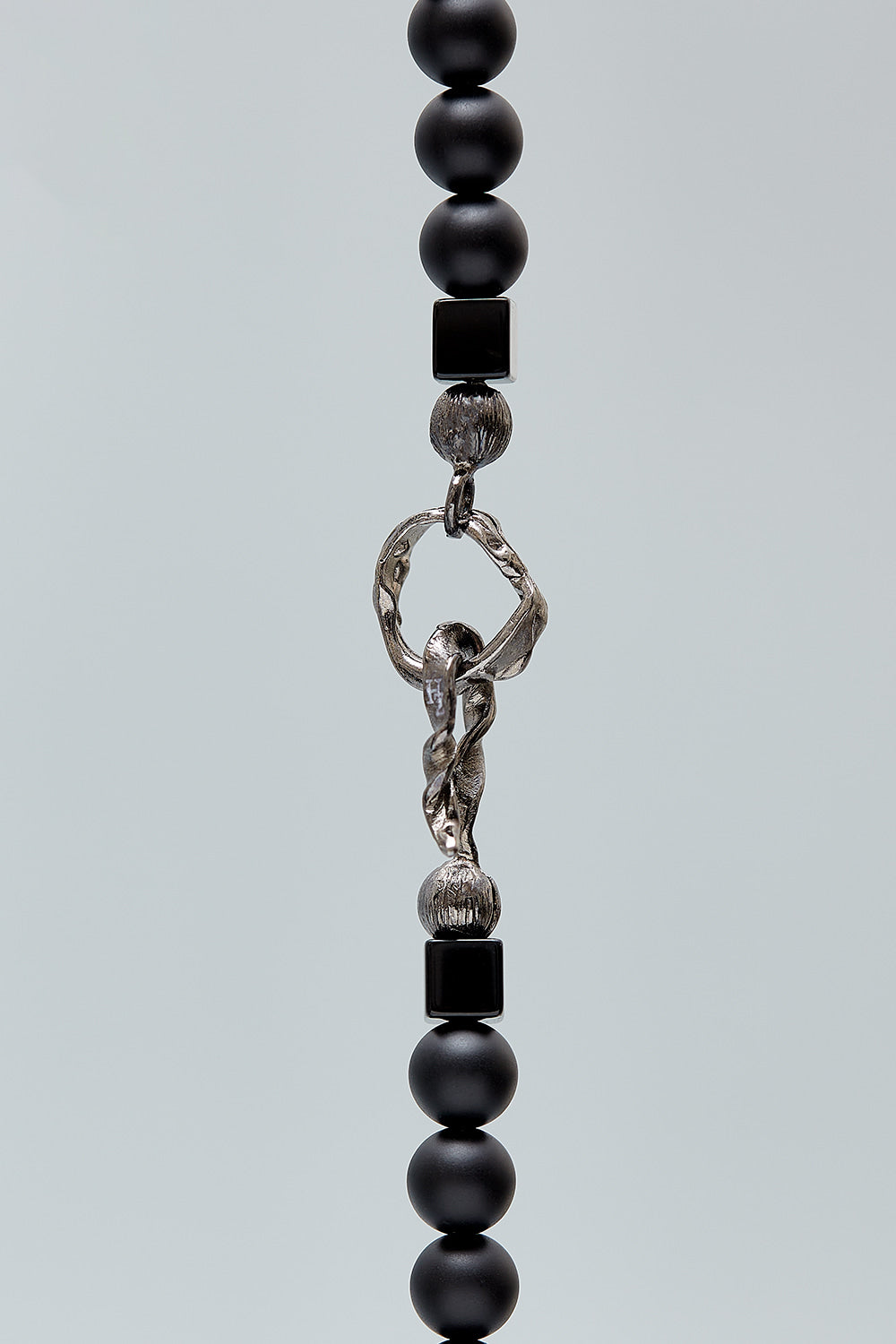 10mm matte onyx necklace - fasfas