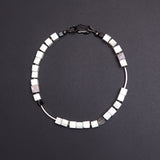 Mother of pearl mem necklace - fasfas