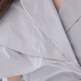 Asymmetric cape style crop jacket - fasfas
