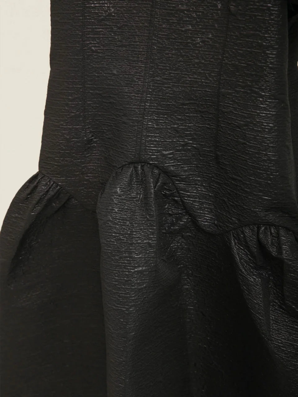 Jacquard v-neck long dress - fasfas