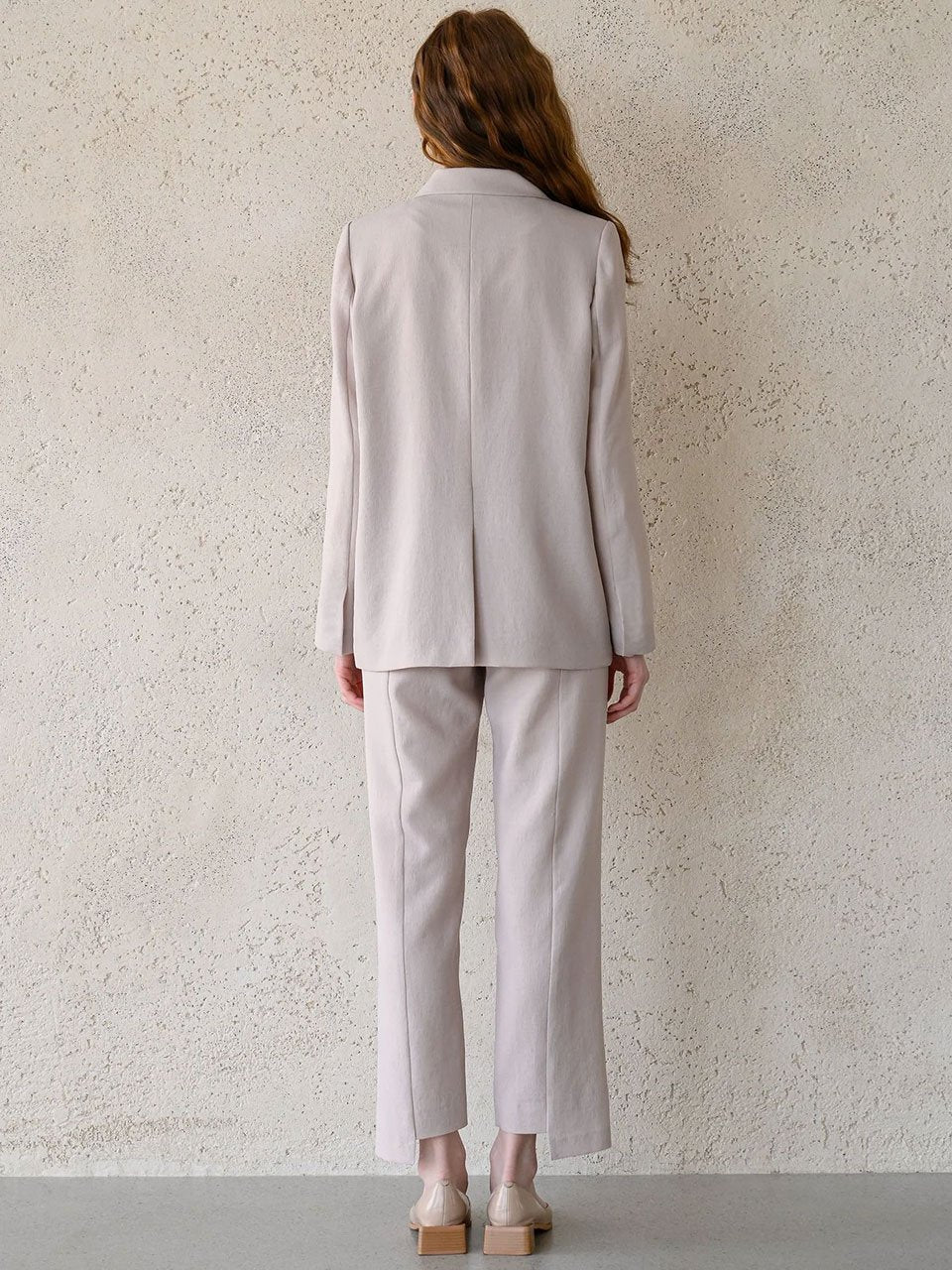 Button point tailored set-up jacket - fasfas