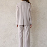 Button point tailored set-up jacket - fasfas