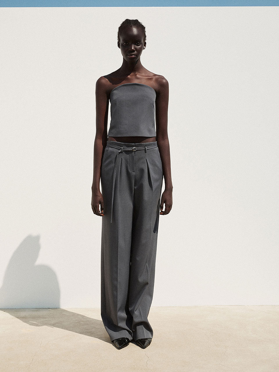 Cropped tube top - fasfas