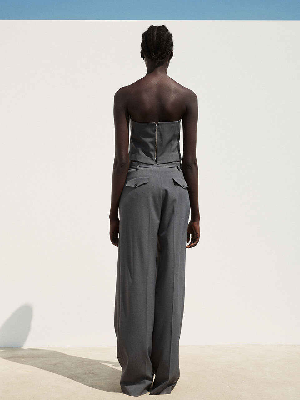 Cropped tube top - fasfas