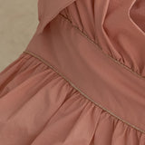 Drape detail sleeveless blouse