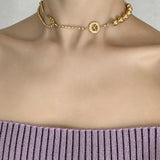 Etoile gb necklace transfomable gold - fasfas