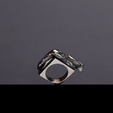 God shaped hole ring black - fasfas