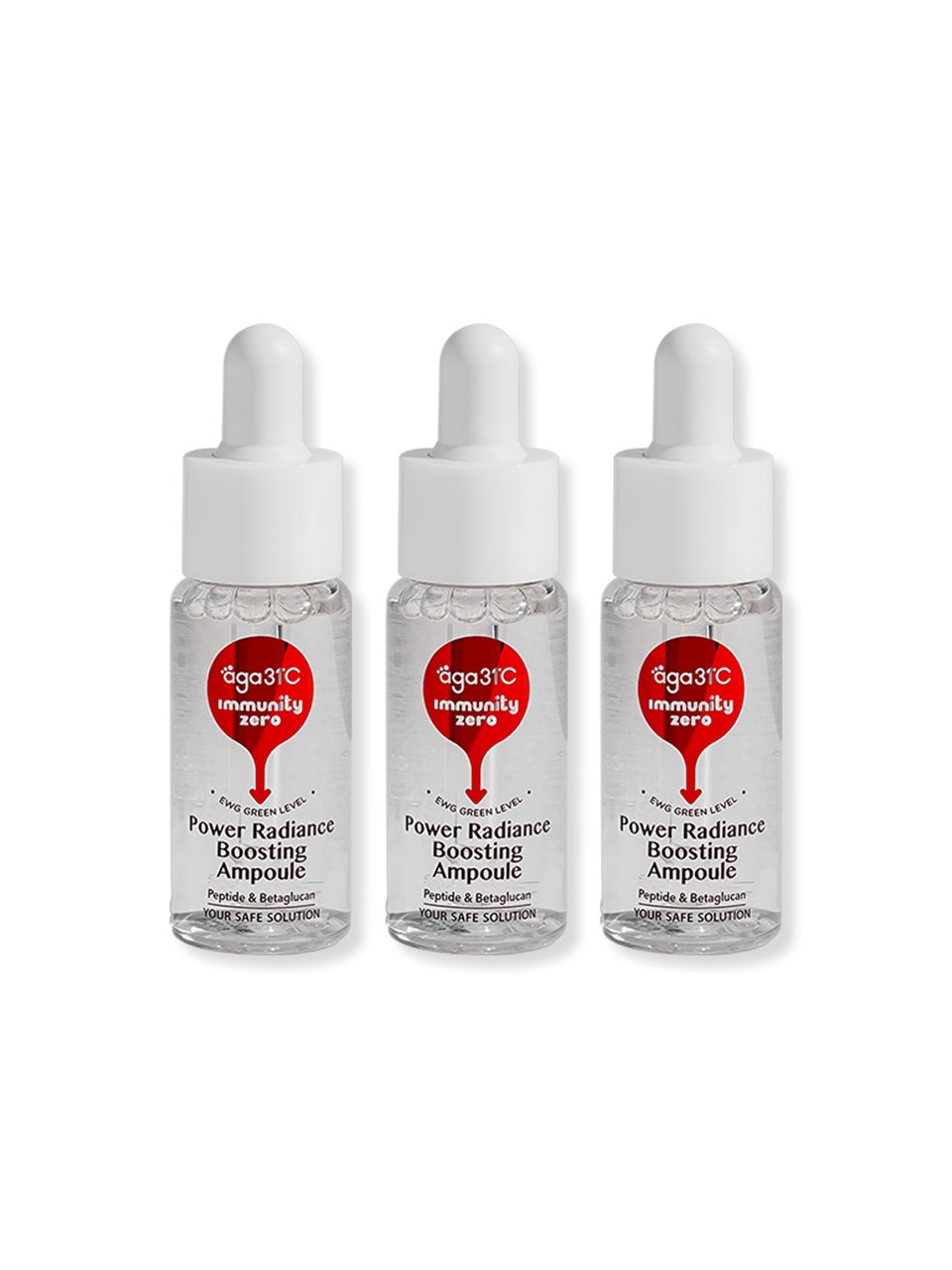 Immunity zero power radiance boosting ampoule 18ml (3ea) - fasfas