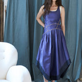 Layered sleeveless asymmetric wide jumpsuit - fasfas