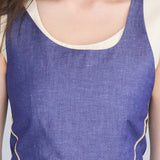 Layered sleeveless asymmetric wide jumpsuit - fasfas