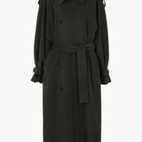Lloyd oversized trench coat khaki - fasfas