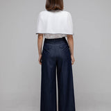 Loose fit cape blouse - fasfas