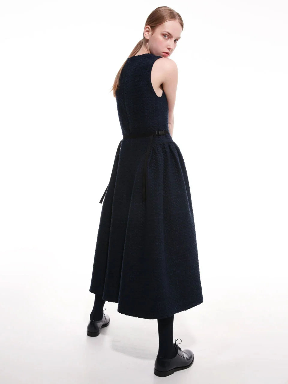 Tweed maxi dress(custom made) - fasfas