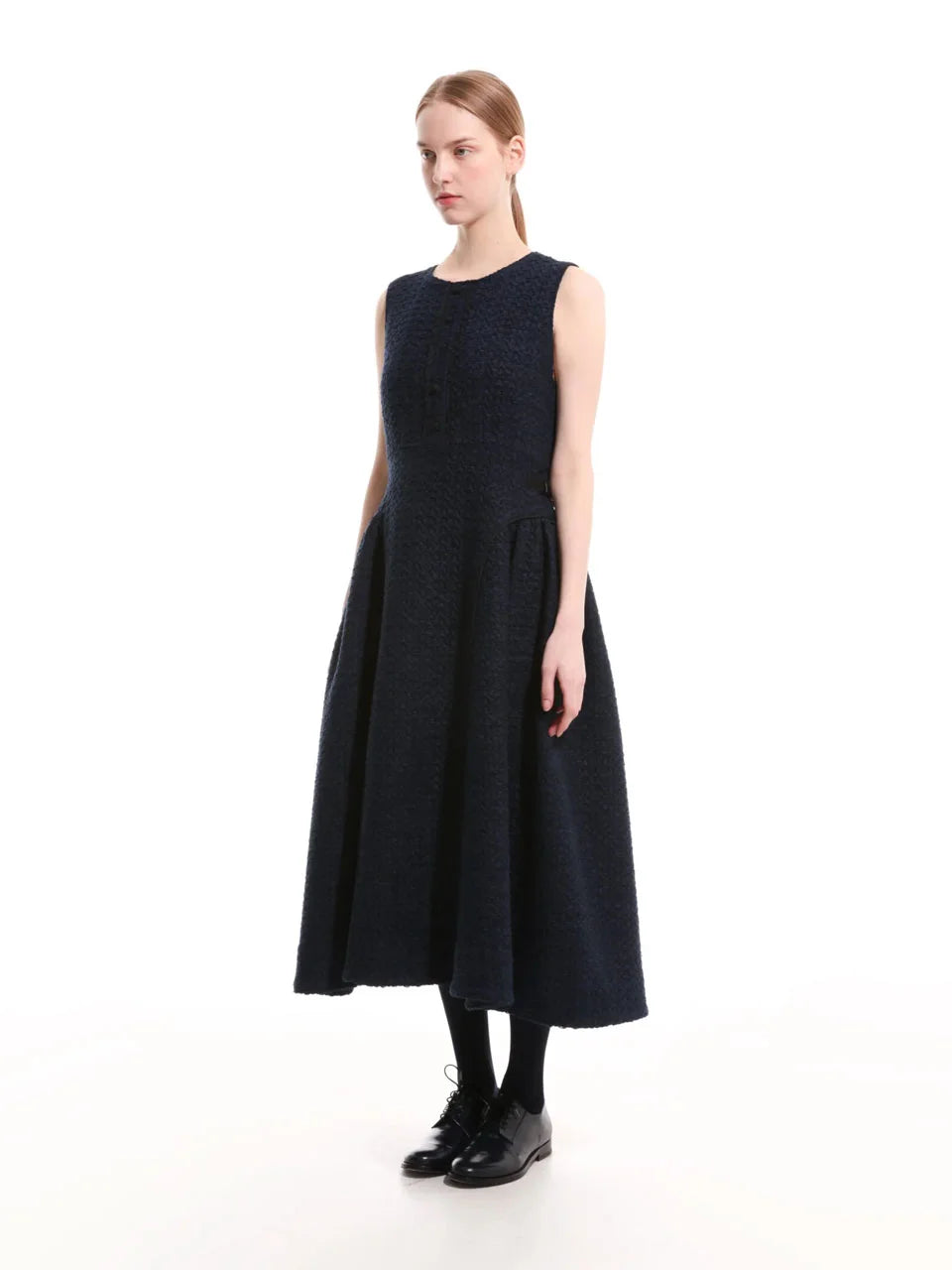 Tweed maxi dress(custom made) - fasfas