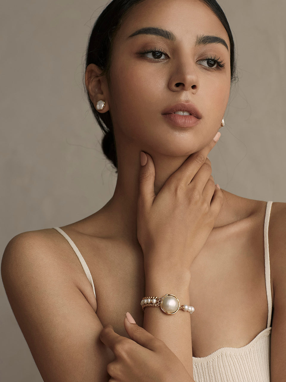 One-stroke earring - fasfas