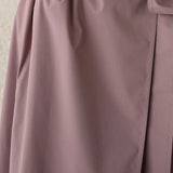 Overfit ruffle collar trench coat - fasfas