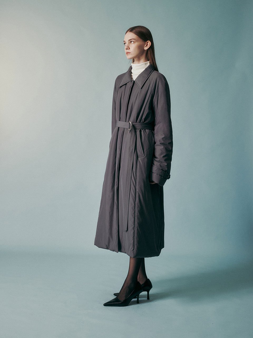 Padded long coat - fasfas