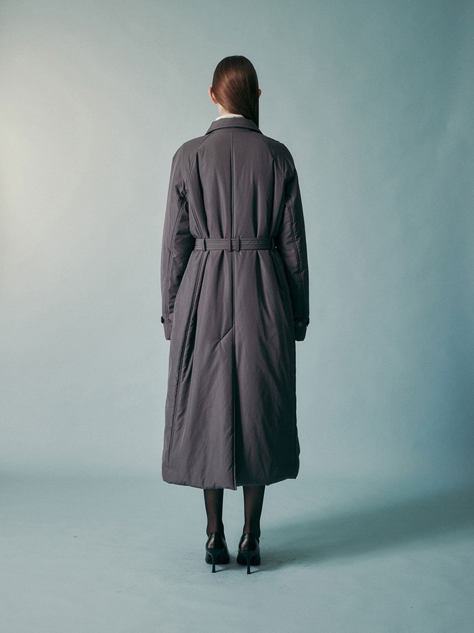 Padded long coat - fasfas