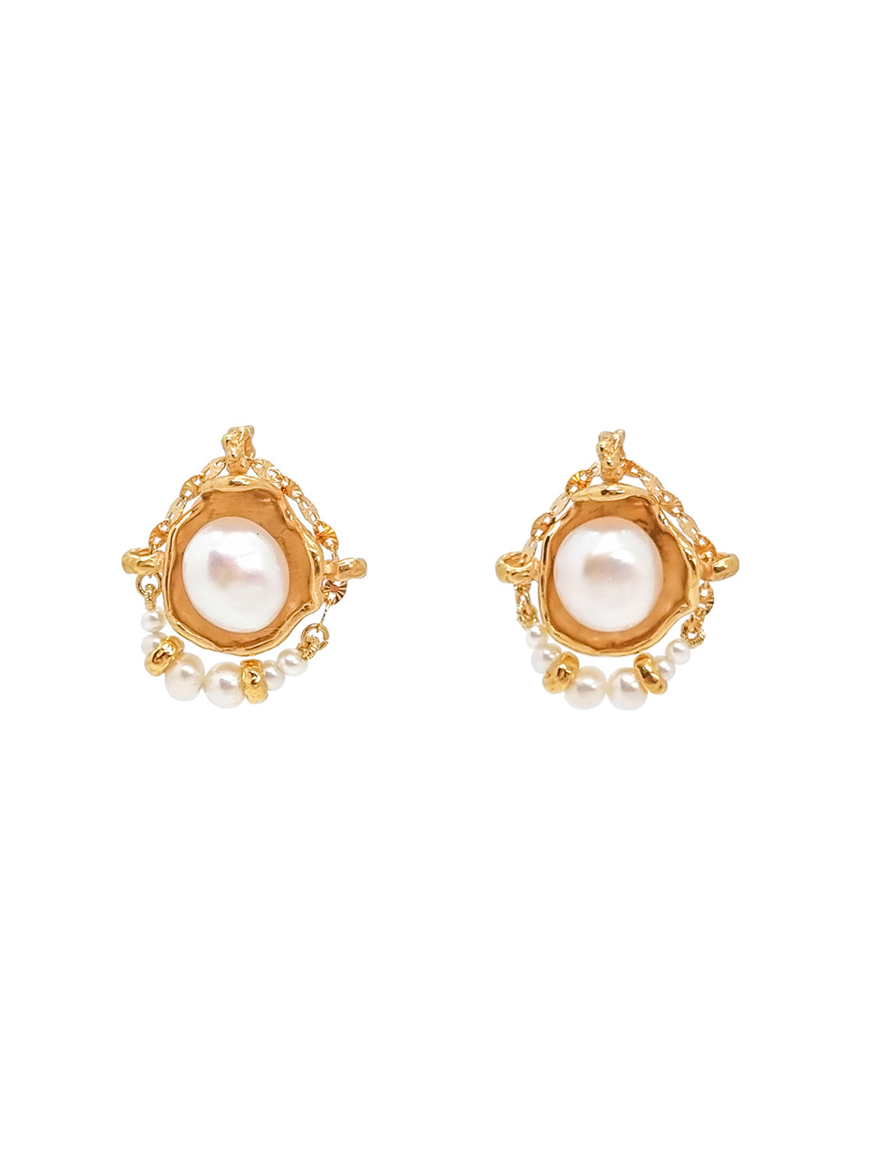 S.foliage earring - fasfas