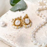 S.foliage earring - fasfas
