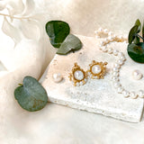 S.foliage earring - fasfas
