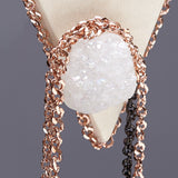 Subtlety joli brooch druzy agate - fasfas