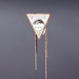 Subtlety joli brooch druzy agate - fasfas