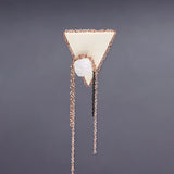 Subtlety joli brooch druzy agate - fasfas