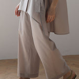 High waist wide pants - fasfas