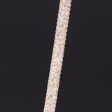 Irregular peachmoonsone necklace - fasfas