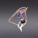 Dancing objet No.17 brooch 3colors - fasfas